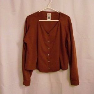 MID-WEST GARMENT CO Women's Crop Western Shirt XL